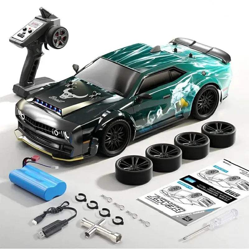 Brushless RC Car 4WD High Speed Monster Truck LED Lights - ToylandEU
