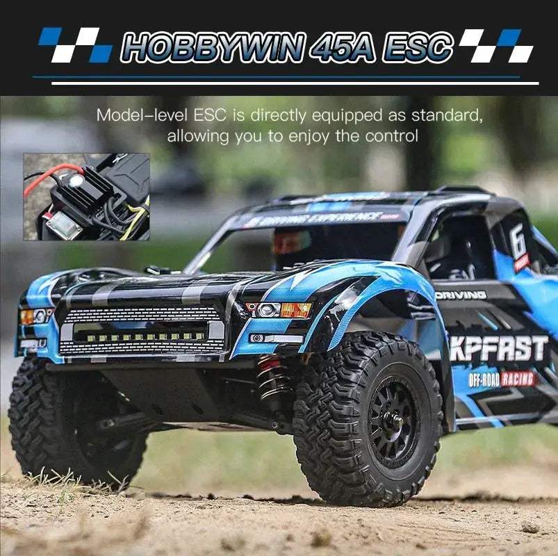 Brushless RC Car 4WD Off Road Monster Truck Performance 60kmh - ToylandEU