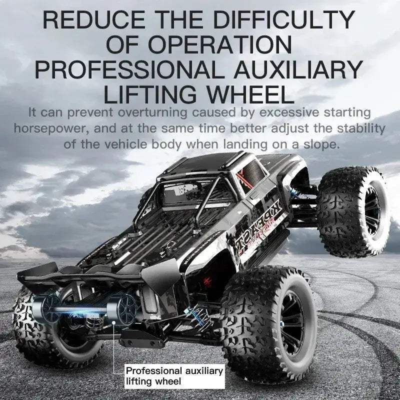 Brushless RC Car 4WD Off Road Monster Truck Performance 60kmh - ToylandEU