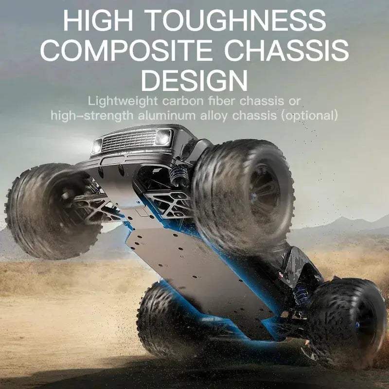 Brushless RC Car 4WD Off Road Monster Truck Performance 60kmh - ToylandEU