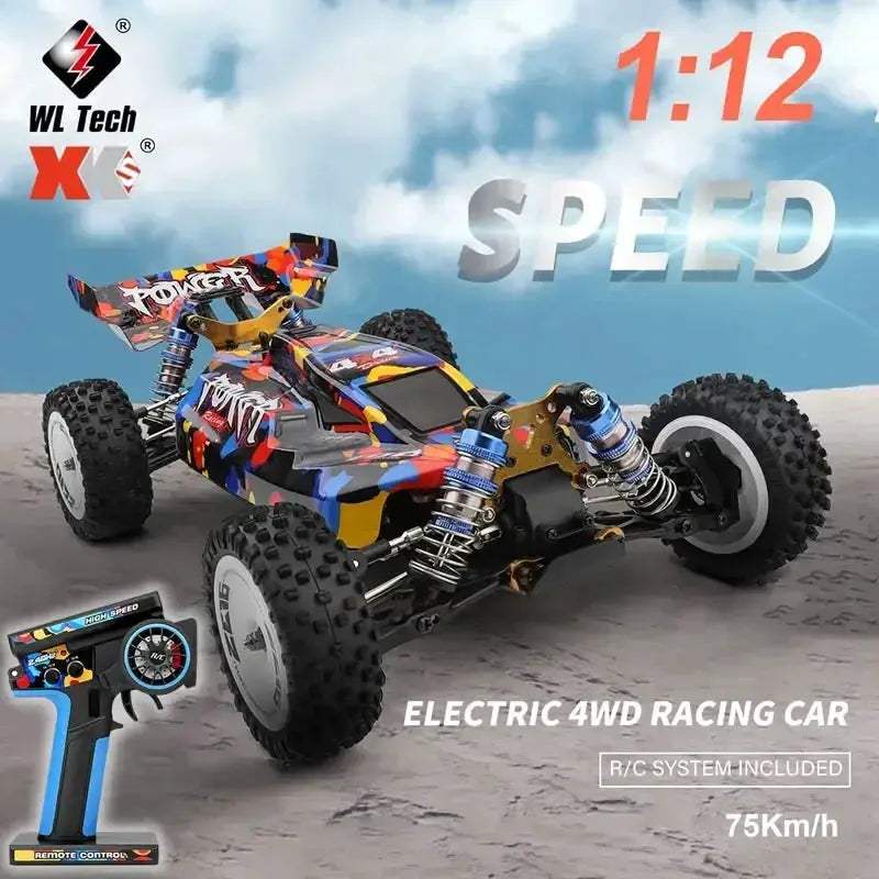 Brushless RC Car 4WD Pro 75KmH One Hand Remote Control - ToylandEU
