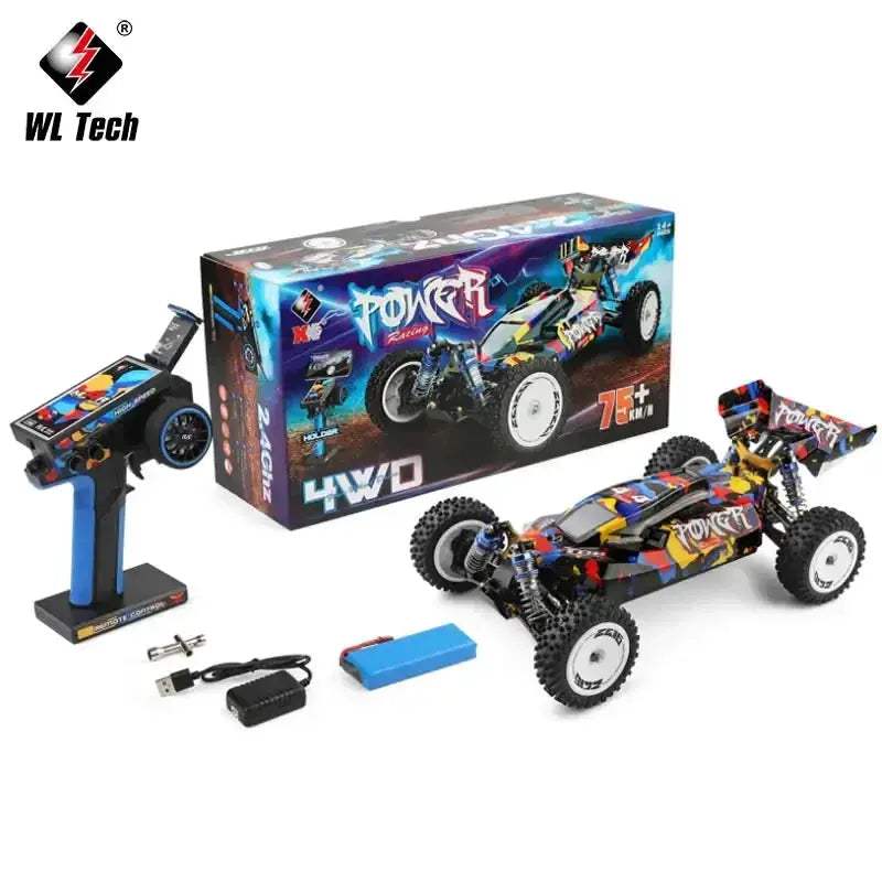 Brushless RC Car 4WD Pro 75KmH One Hand Remote Control - ToylandEU