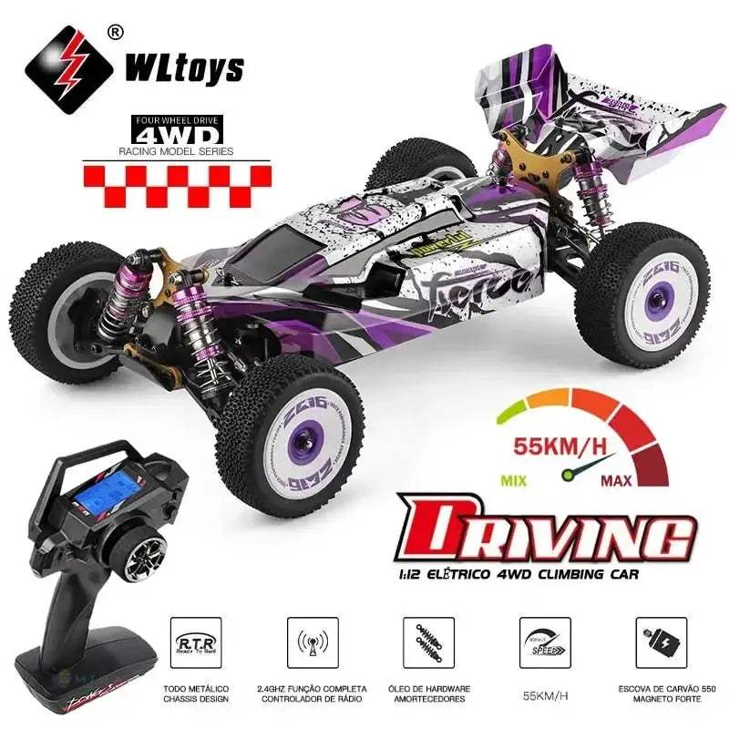 Brushless RC Car 4WD Pro 75KmH One Hand Remote Control - ToylandEU