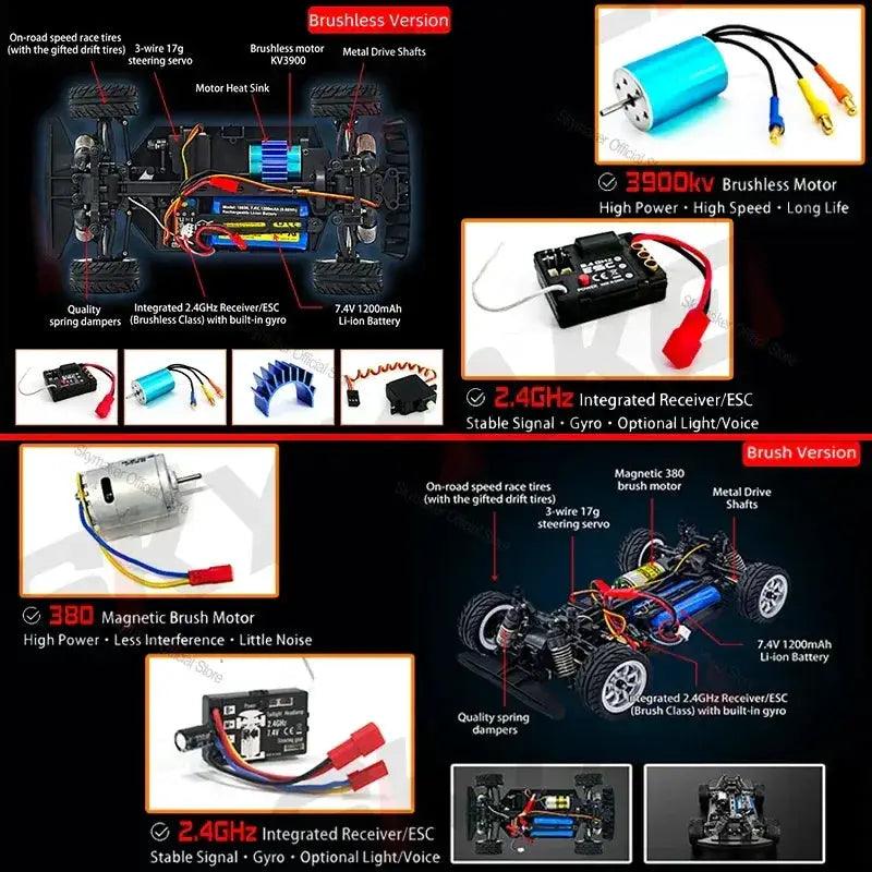  Brushless RC Car High Speed 4WD Drift Off Road Toy -  ToylandEU™