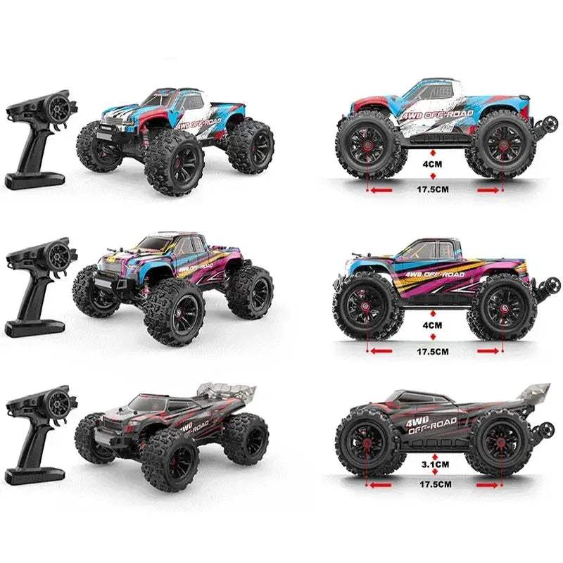 Brushless RC Car Off Road 4WD High Speed Performance - ToylandEU
