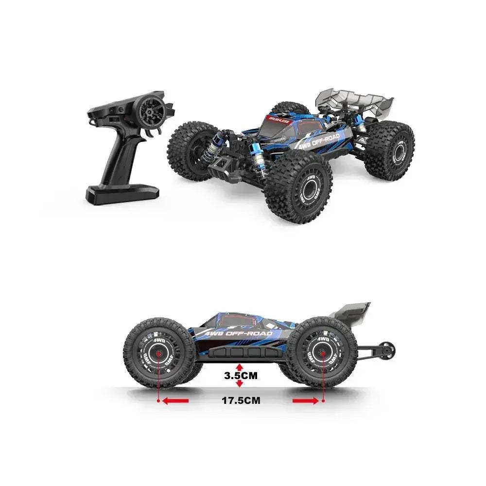 Brushless RC Car With 4WD Off Road Performance And Speed - ToylandEU