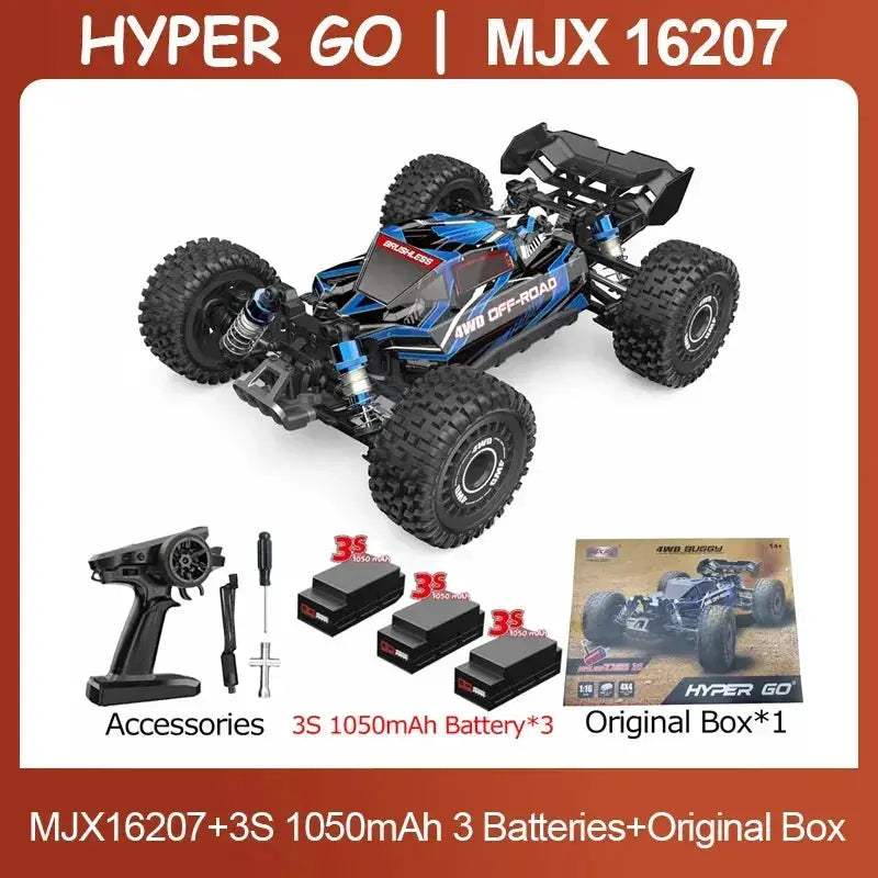 Brushless RC Car With 4WD Off Road Performance And Speed - ToylandEU