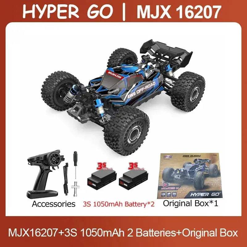 Brushless RC Car With 4WD Off Road Performance And Speed - ToylandEU