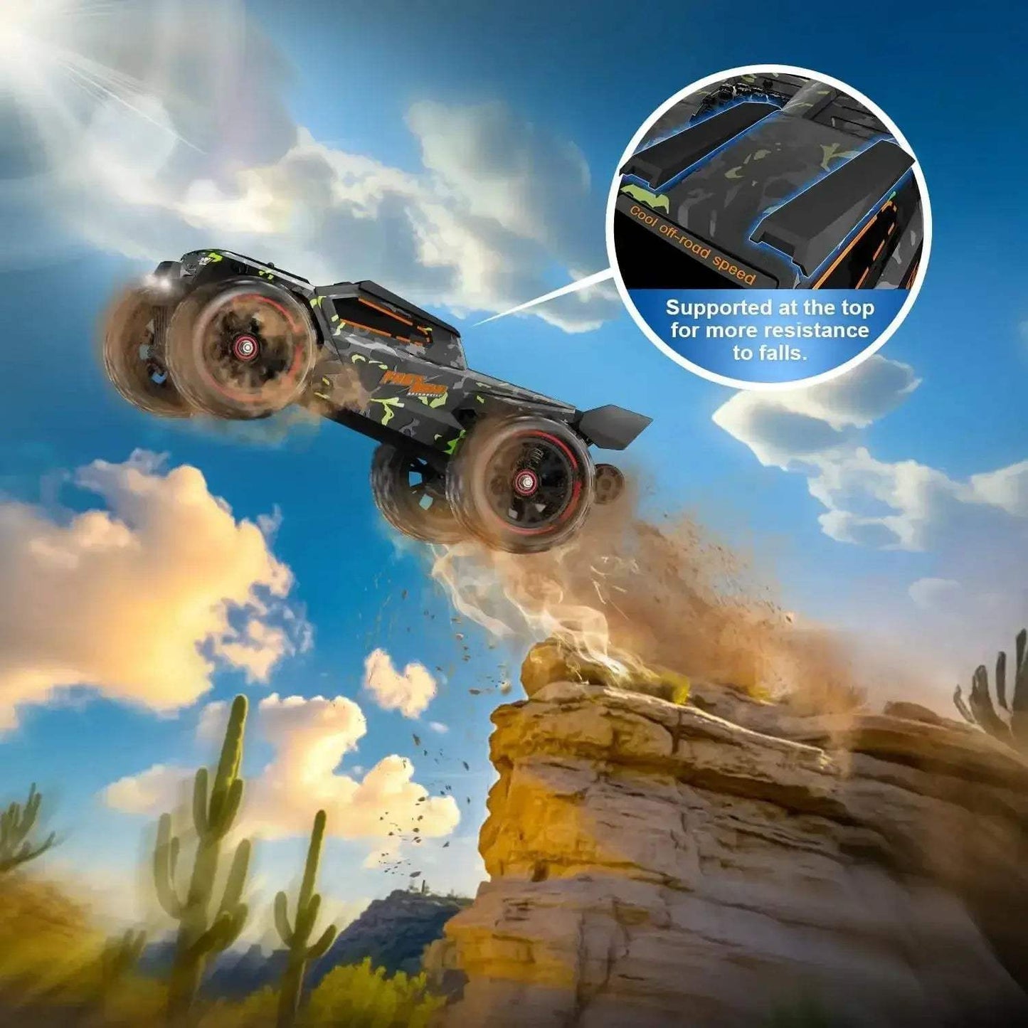Brushless RC Cars 50 MPH Offroad Electric Remote Control - ToylandEU