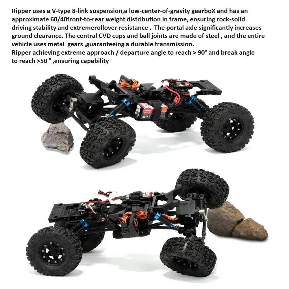 Brushless RC Crawler 4WD For Enthusiastic Hobbyists - ToylandEU