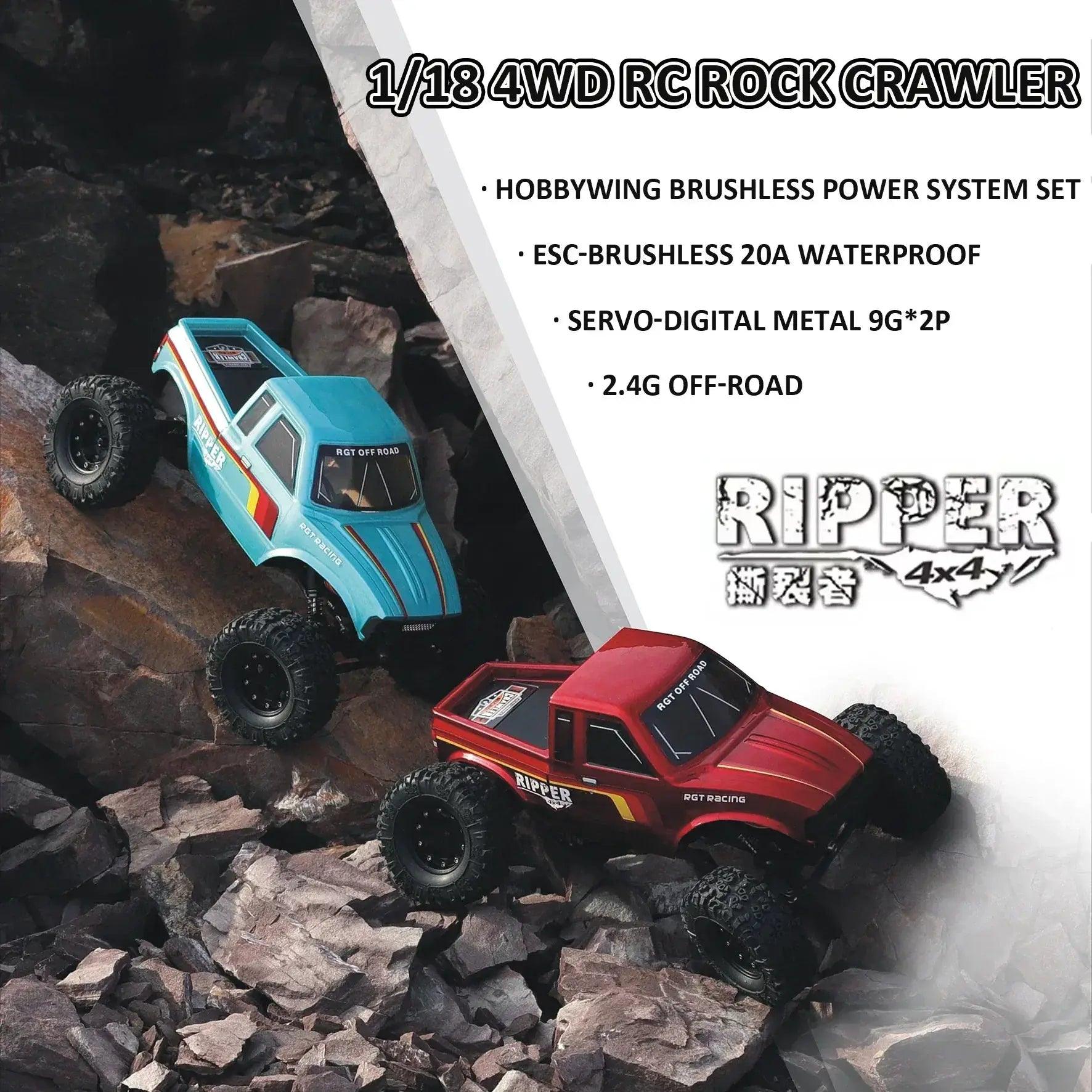  Brushless RC Crawler 4WD for Enthusiasts 2S Battery -  ToylandEU™