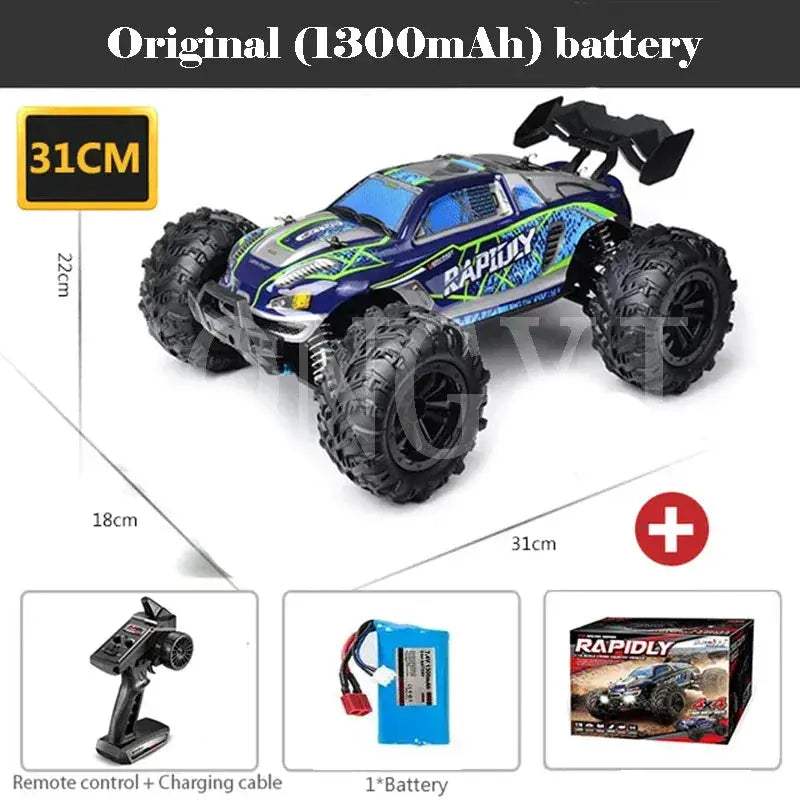 Brushless RC Drift Car 1:16 Scale With LED Lights 4WD - ToylandEU