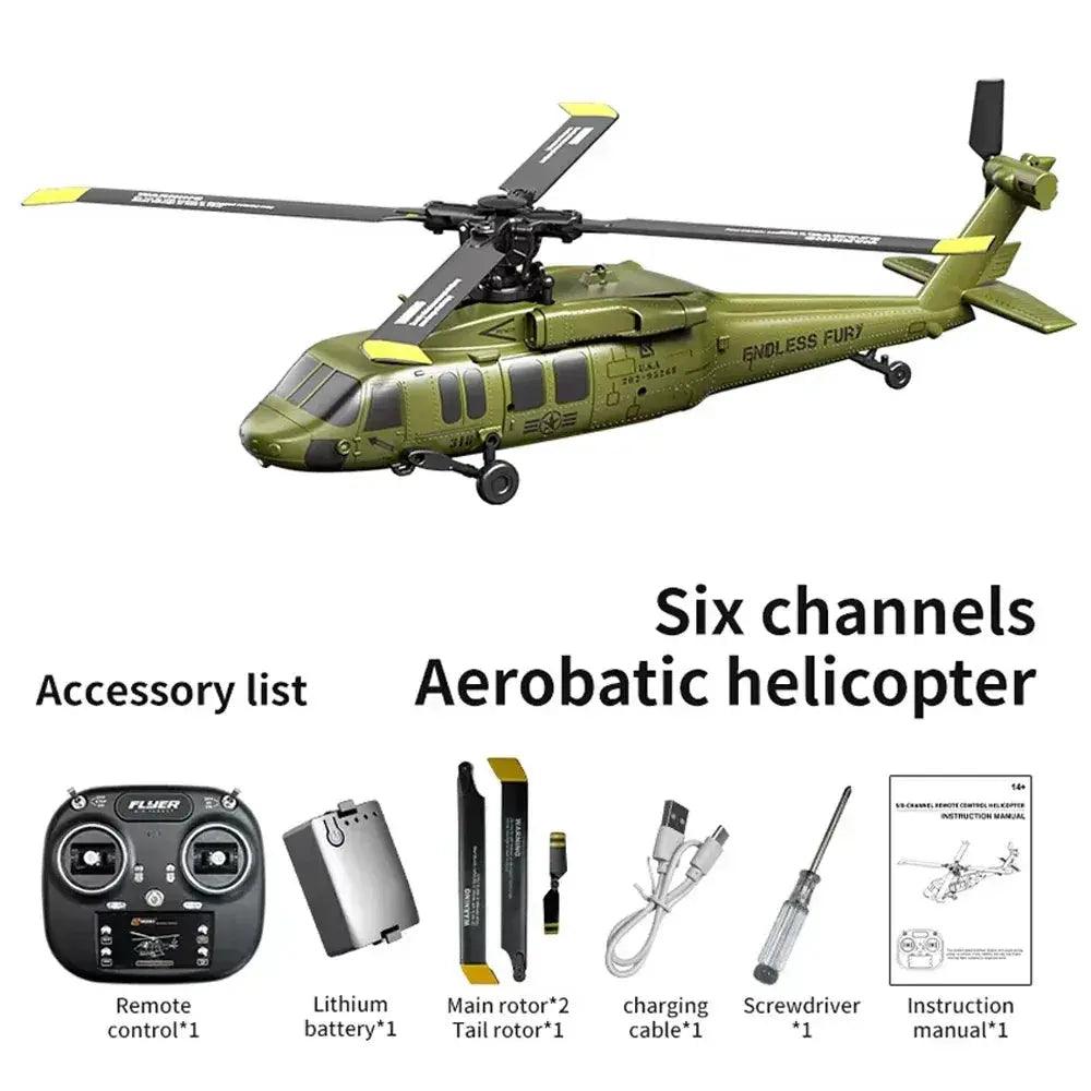 Brushless RC Helicopter 6 Axis Gyro For Inverted Stunts -  ToylandEU™