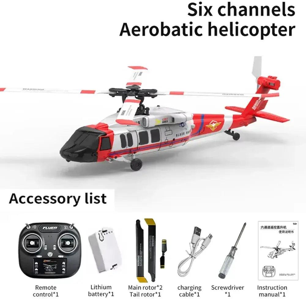  Brushless RC Helicopter 6 Axis Gyro For Inverted Stunts -  ToylandEU™