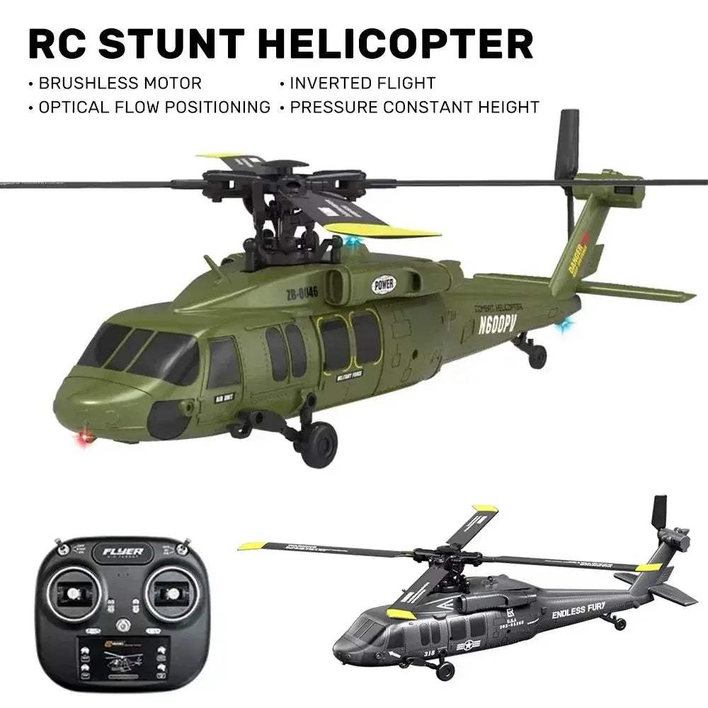 Brushless RC Helicopter With 6 Axis Gyro For Inverted Stunts - ToylandEU