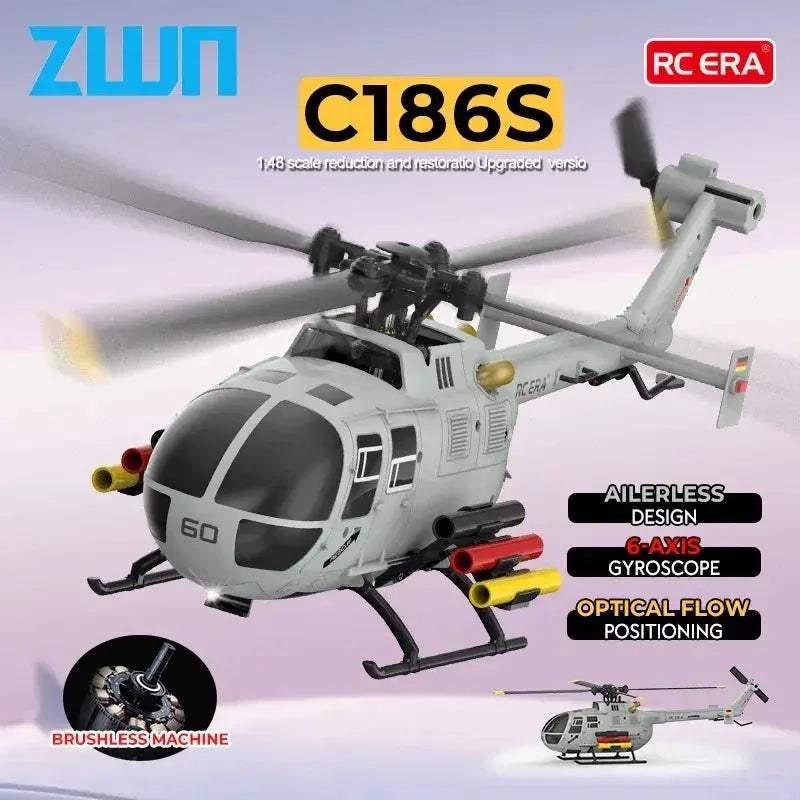 Brushless RC Helicopter With Altitude Hold And Gyro - ToylandEU