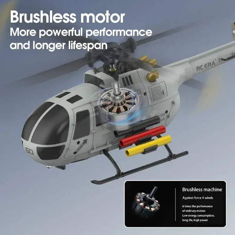 Brushless RC Helicopter With Altitude Hold And Gyro - ToylandEU