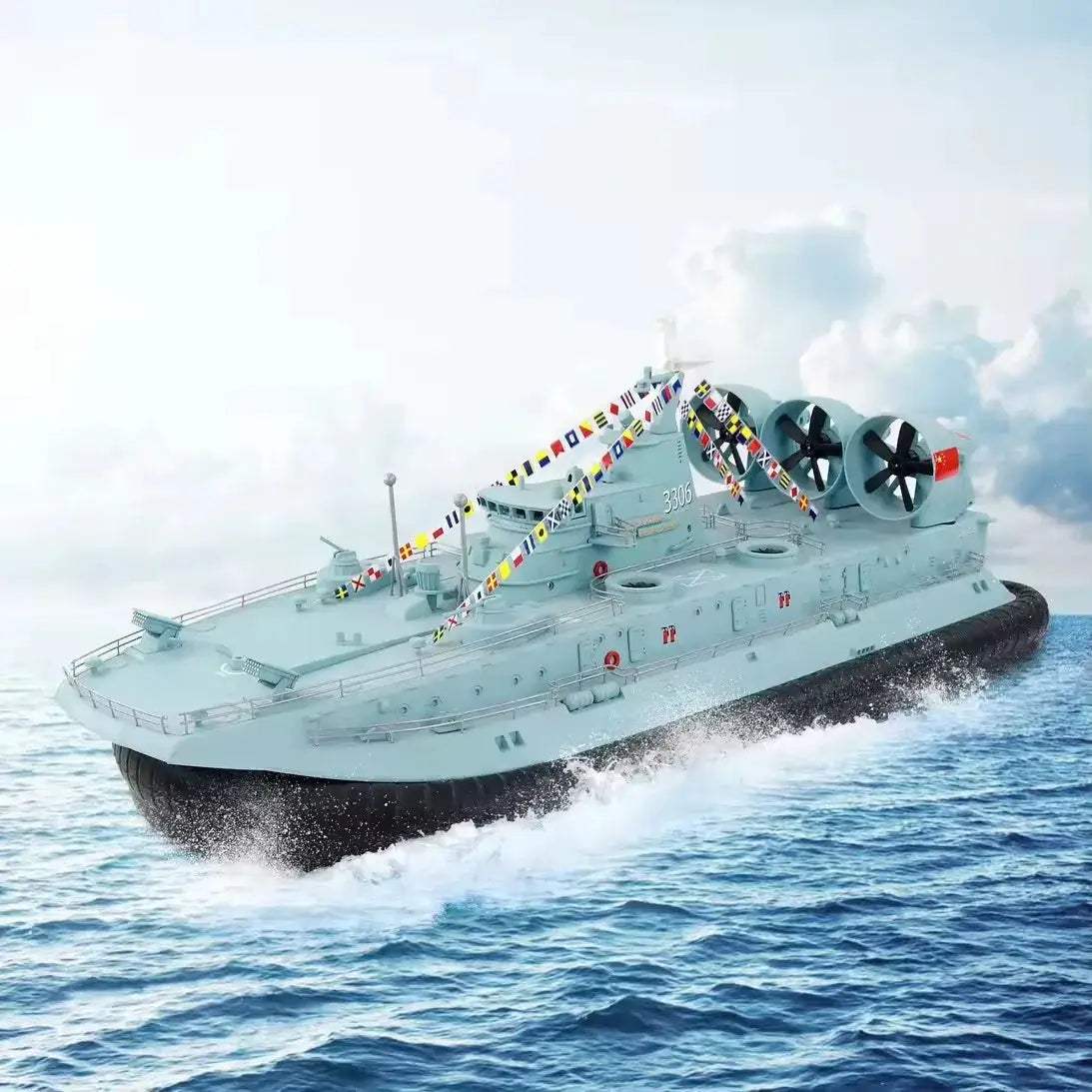 Brushless RC Hovercraft Buffalo 1 To 110 Amphibious Ship -  ToylandEU™