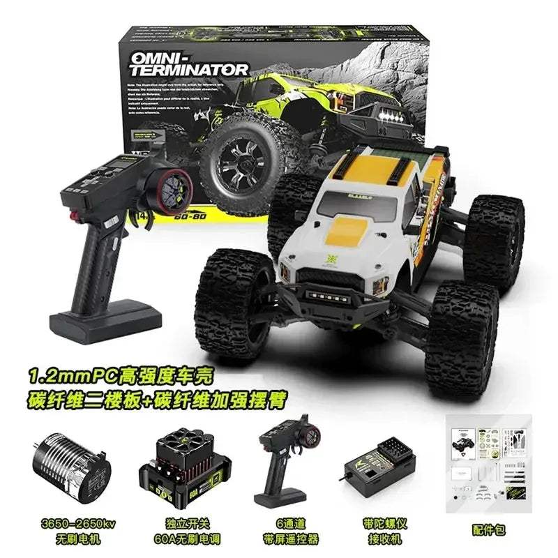 Brushless RC Monster Truck 4WD Off Road All Terrain - ToylandEU