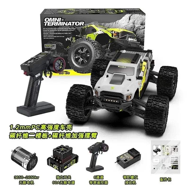 Brushless RC Monster Truck 4WD Off Road All Terrain - ToylandEU