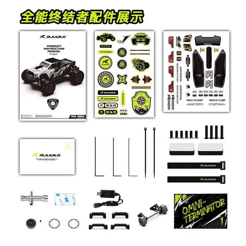 Brushless RC Monster Truck 4WD Off Road All Terrain - ToylandEU