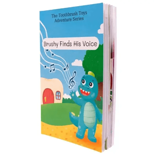 Brushy Finds His Voice Storybook by Toothbrush Toys - ToylandEU
