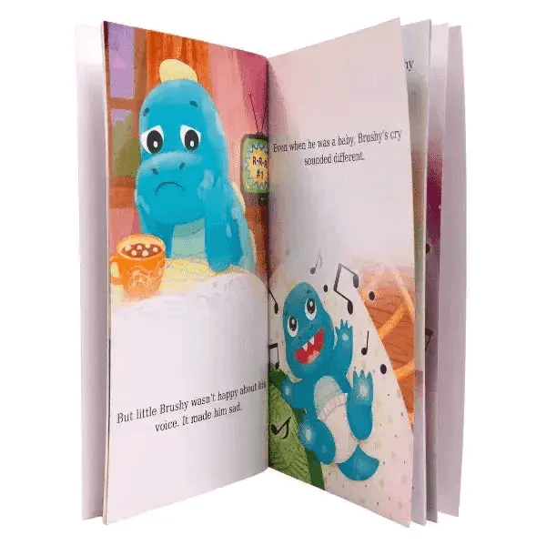 Brushy Finds His Voice Storybook by Toothbrush Toys - ToylandEU