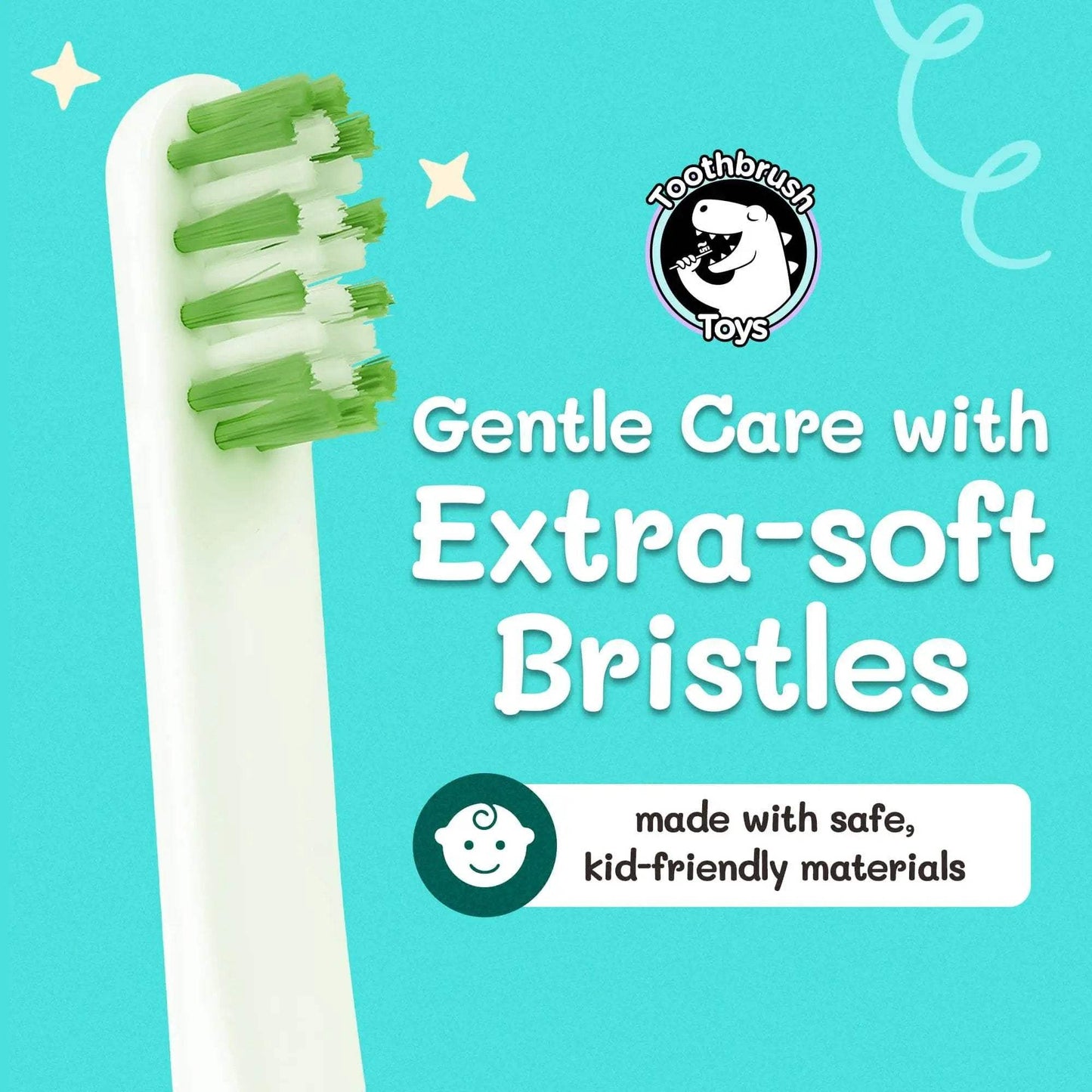 Brushy the Brushasaurus Dinosaur Toothbrush for Kids – Fun Brush Toy - ToylandEU