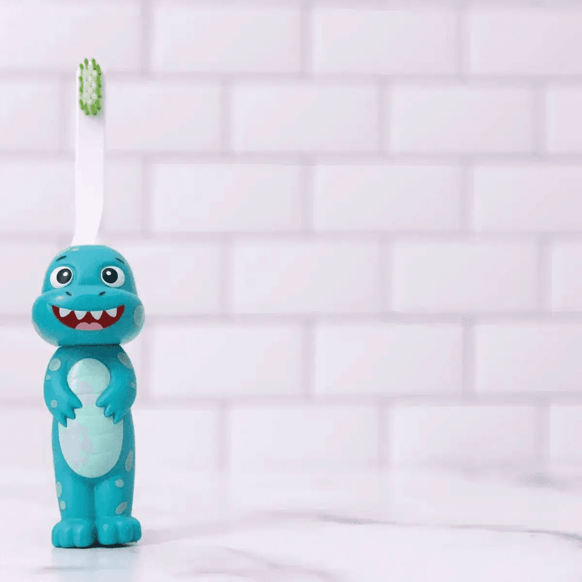 Brushy the Brushasaurus Dinosaur Toothbrush for Kids – Fun Brush Toy - ToylandEU