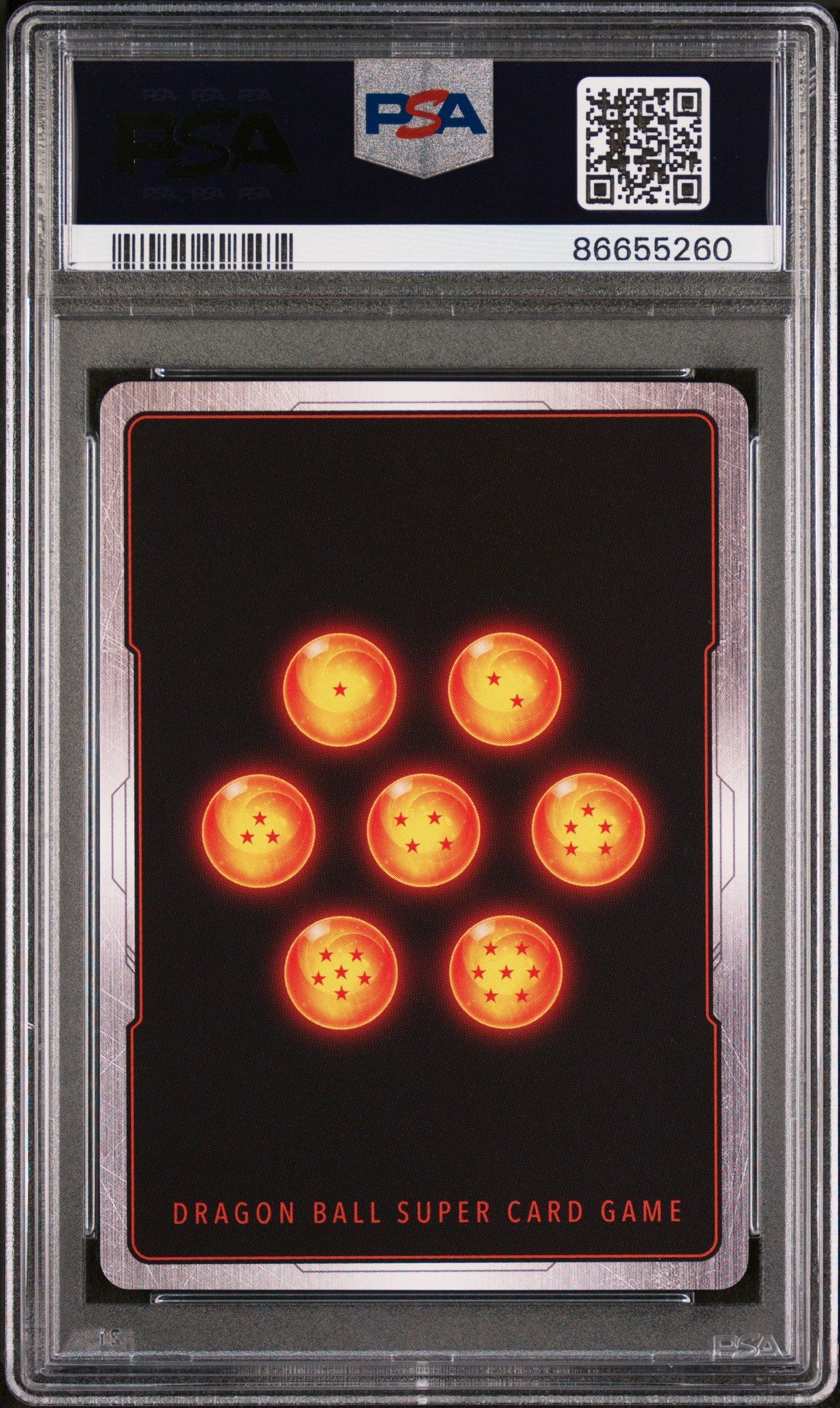 2022 DRAGON BALL SUPER MYTHIC BOOSTER SS3 GOGETA, THWRT/EMP #P-308 - PSA 9 - ToylandEU