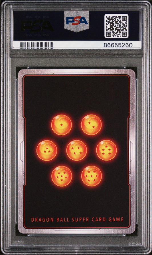 2022 DRAGON BALL SUPER MYTHIC BOOSTER SS3 GOGETA, THWRT/EMP #P-308 - PSA 9 - ToylandEU