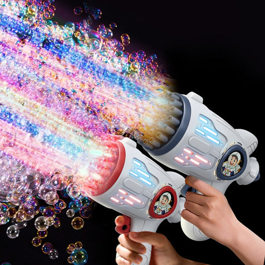 Automatic Soap Rocket Bubble Gun for Endless Bubbles Fun - ToylandEU