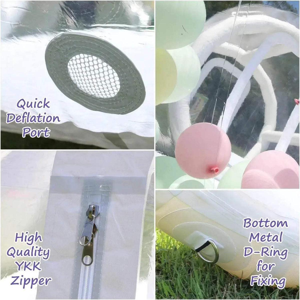  Inflatable 3M 10FT PVC Bubble House Children Toys Castle -  ToylandEU™