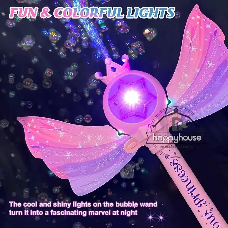 Bubble Machine For Kids With LED Lights And Leakproof - ToylandEU