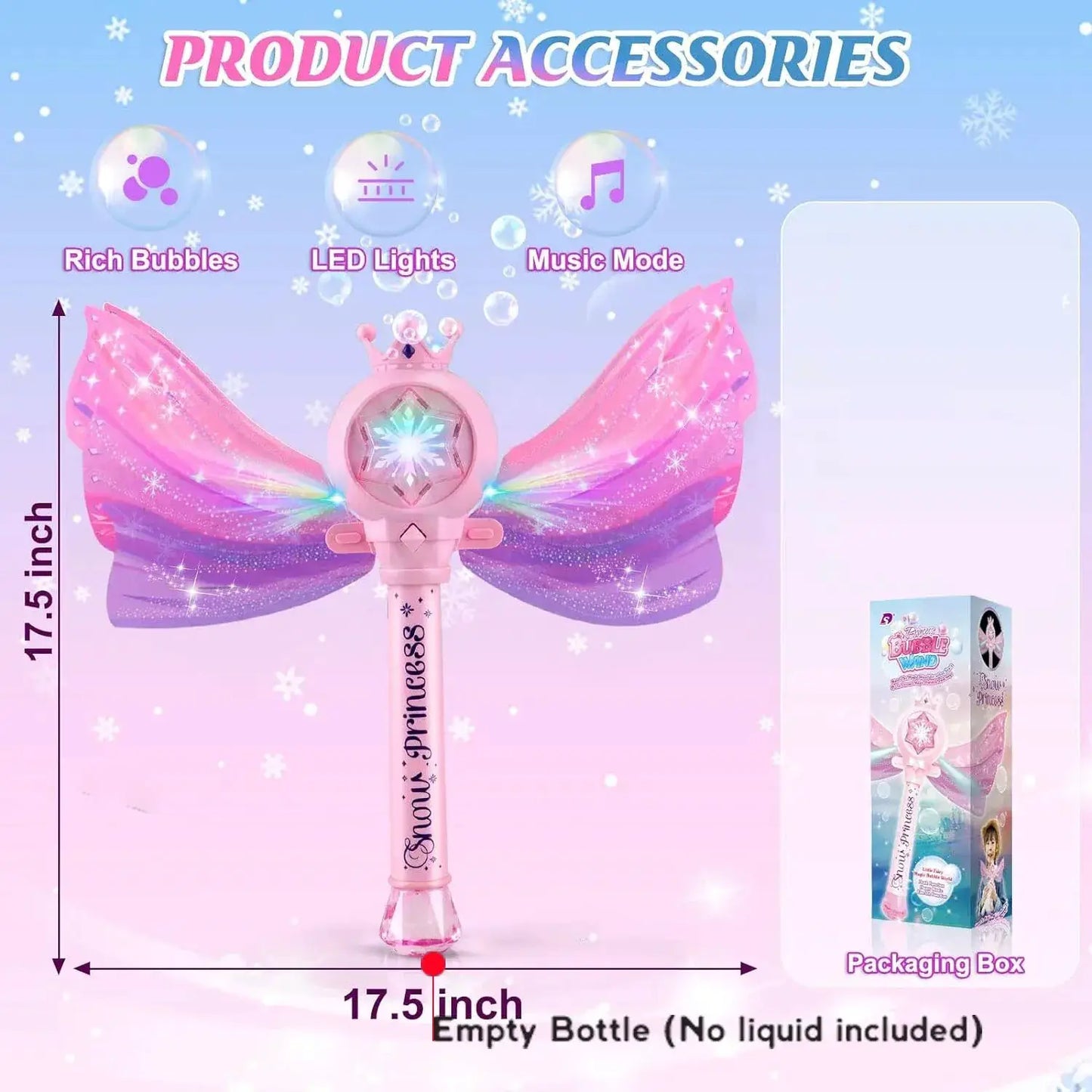 Bubble Machine For Kids With LED Lights And Leakproof - ToylandEU