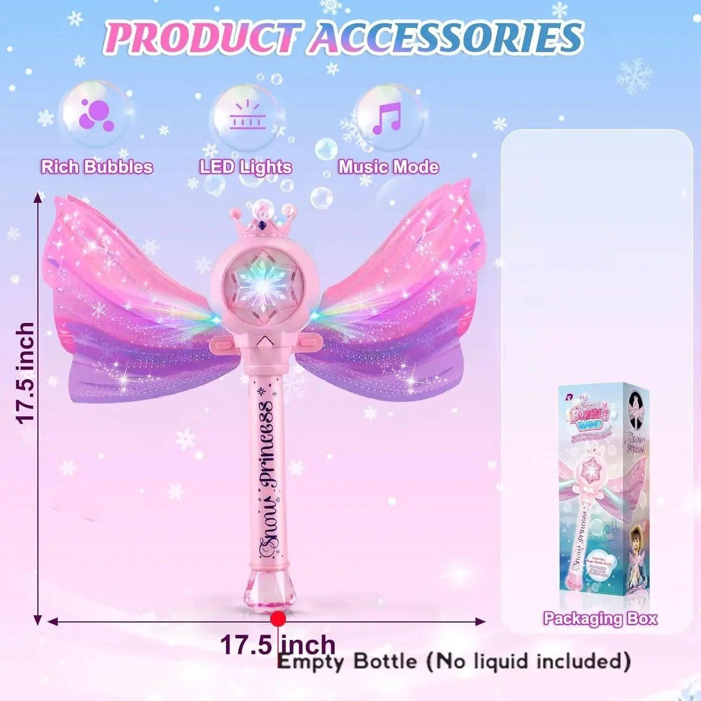  Bubble Machine For Kids With Led Lights And Leakproof -  ToylandEU™