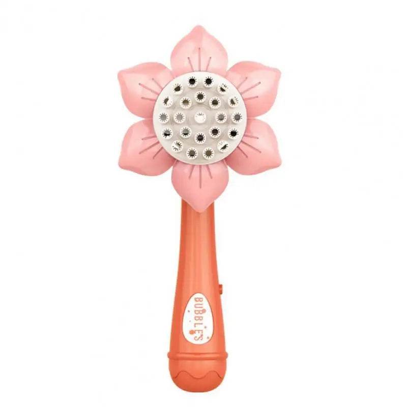 Bubble Machine Sunflower 23 Hole Electric Automatic Bubbles Gun - ToylandEU
