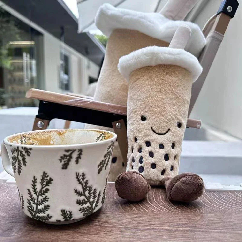 Bubble Tea Plush Toy Soft Cotton Filling Cute Gift - ToylandEU