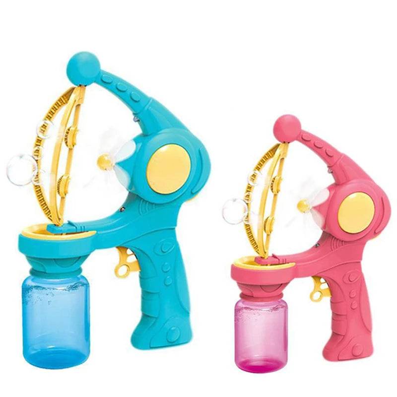 Bubbles Machine Electric Bubble Gun Large Small Bubbles Kids Toy - ToylandEU