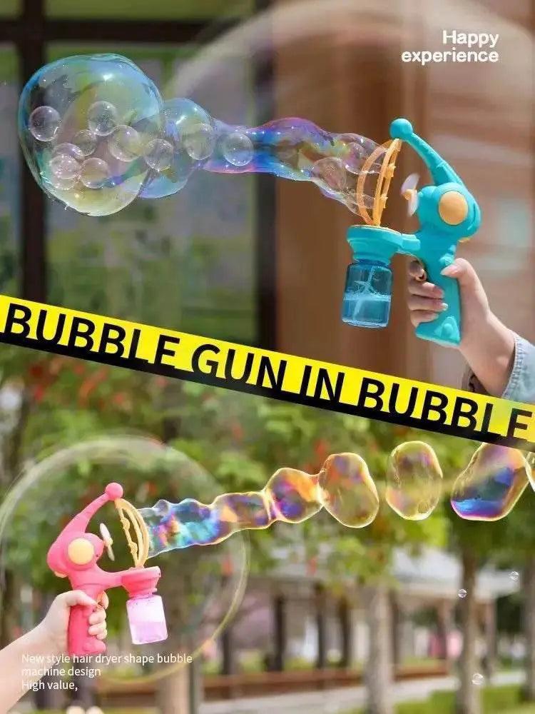  Bubbles Machine Electric Bubble Gun for Kids Outdoor Fun -  ToylandEU™