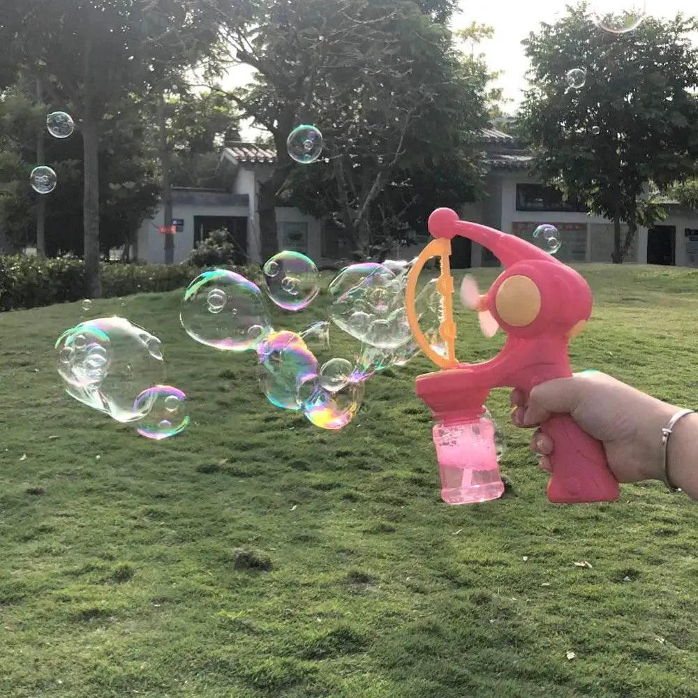  Bubbles Machine Electric Bubble Gun for Kids Outdoor Fun -  ToylandEU™