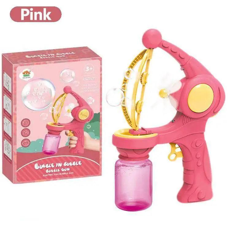  Bubbles Machine Electric Bubble Gun for Kids Outdoor Fun -  ToylandEU™