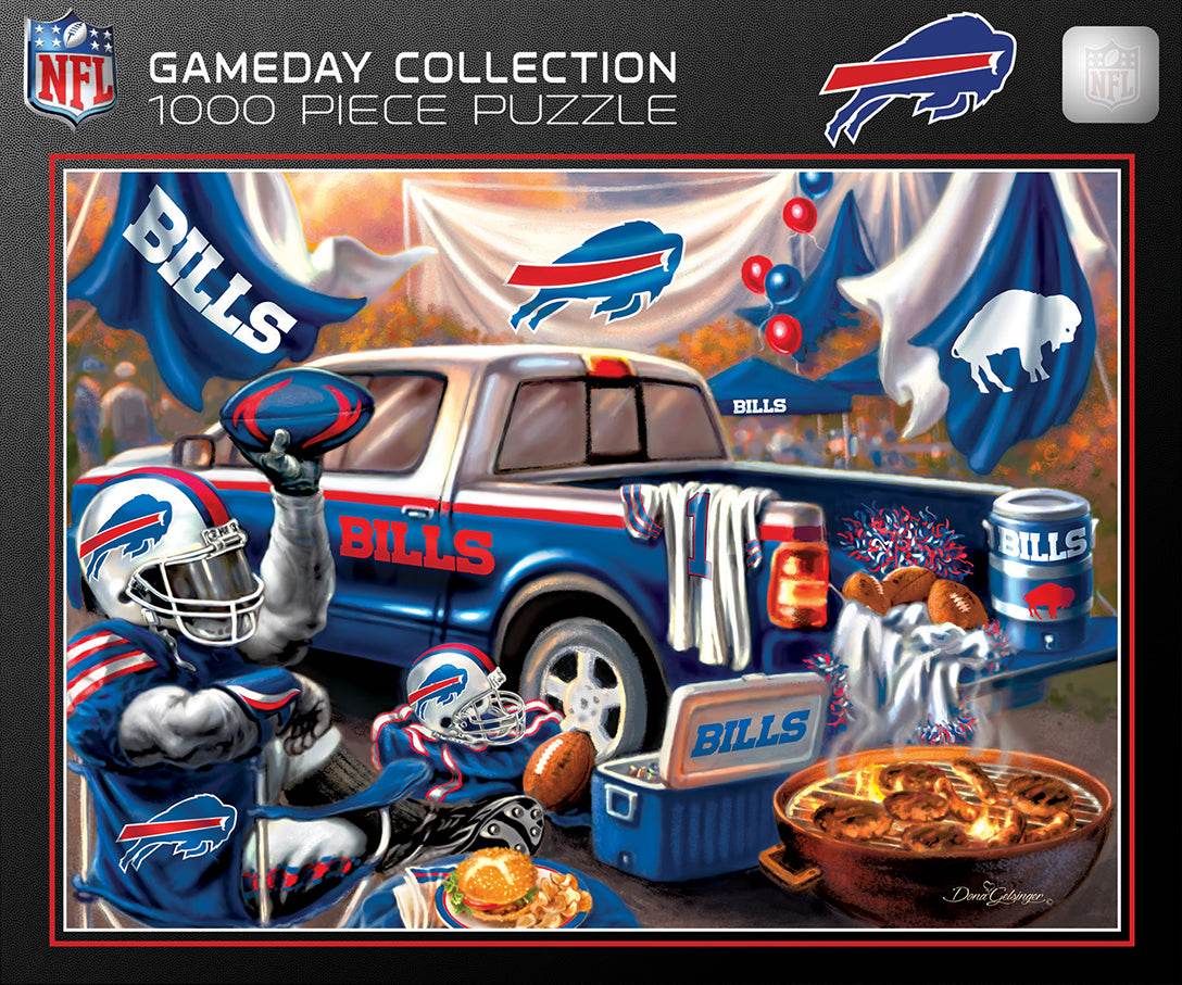 Buffalo Bills 1000 Piece Gameday Design Puzzle MasterPieces - ToylandEU