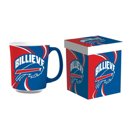Керамична чаша за кафе Buffalo Bills 14oz с подаръчна кутия - ToylandEU