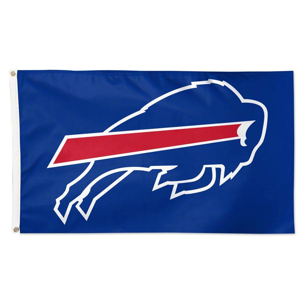 Buffalo Bills 3x5 Flag Sewn Ends With Brass Grommets - ToylandEU
