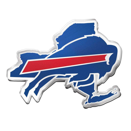 Buffalo Bills Acrylic Auto Emblem State Shape Licensed - ToylandEU