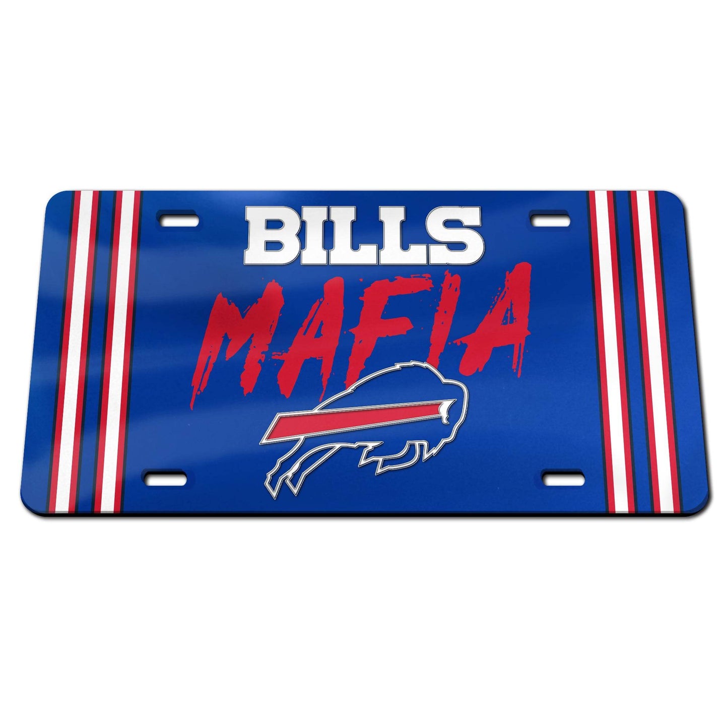 Buffalo Bills Acrylic License Plate Bills Mafia Design USA - ToylandEU