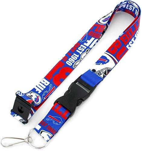 Buffalo Bills Breakaway Lanyard With Dynamic Graphics - ToylandEU