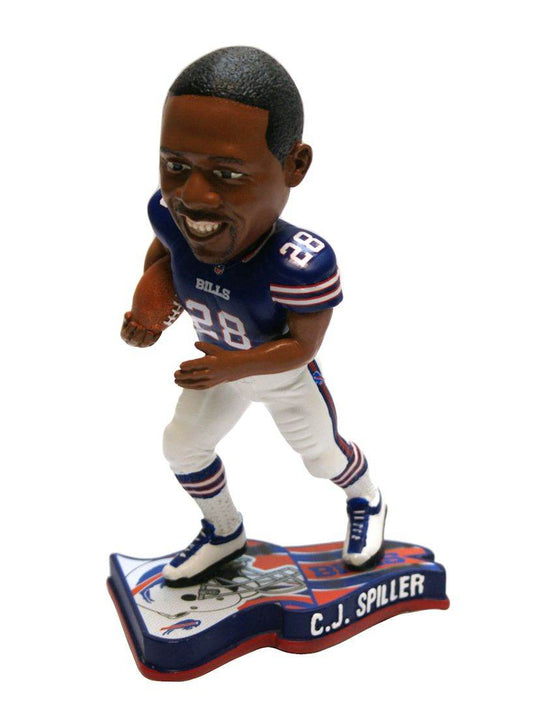 Buffalo Bills C J Spiller Pennant Base Bobblehead CO - ToylandEU