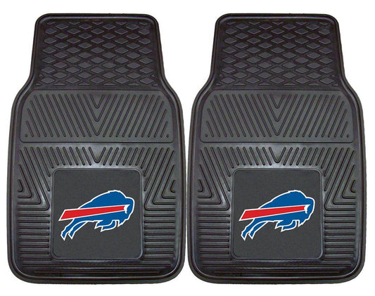 Buffalo Bills Car Mats Heavy Duty 2 Piece Vinyl - ToylandEU